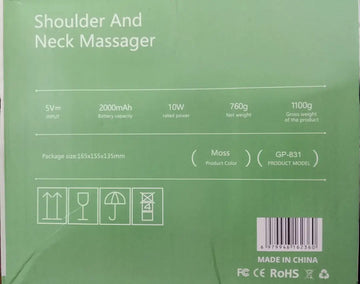 Shoulder and Neck Massager new sensory experience