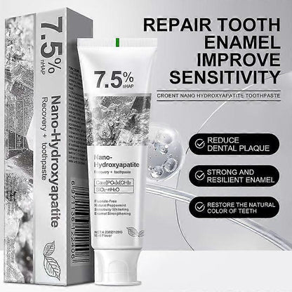 7.5% Nano Hydroxyapatite Fluoride Toothpaste for Teeth Whitening
