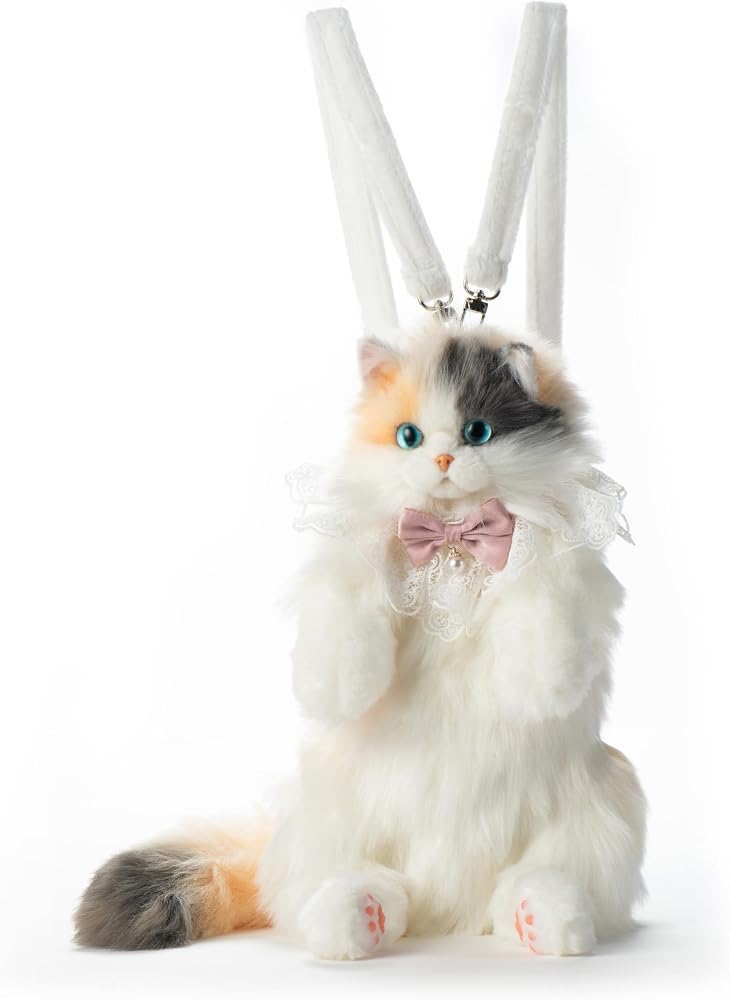Stuffed Cat Plush Backpack
