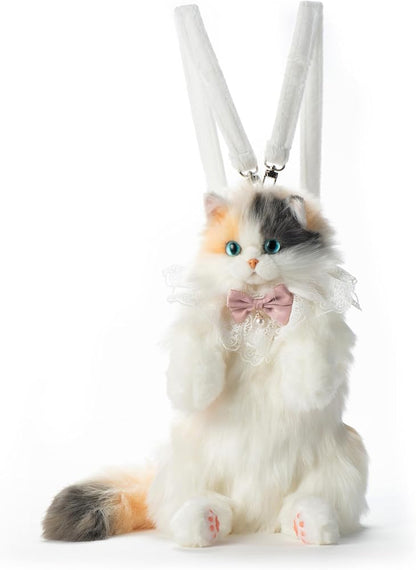 Stuffed Cat Plush Backpack