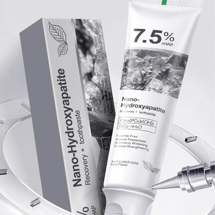 7.5% Nano Hydroxyapatite Fluoride Toothpaste for Teeth Whitening