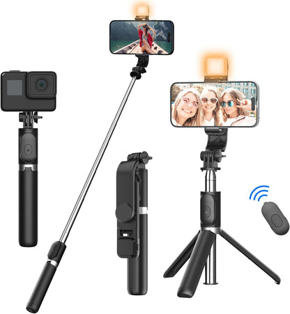 VistaStick™ 3-in-1 Bluetooth Selfie Tripod