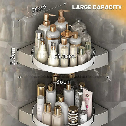 360 SHOWER ROTATING SHELF