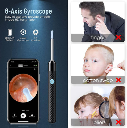 ClearEar™ Wireless Ear Wax Removal Kit with Camera & Light