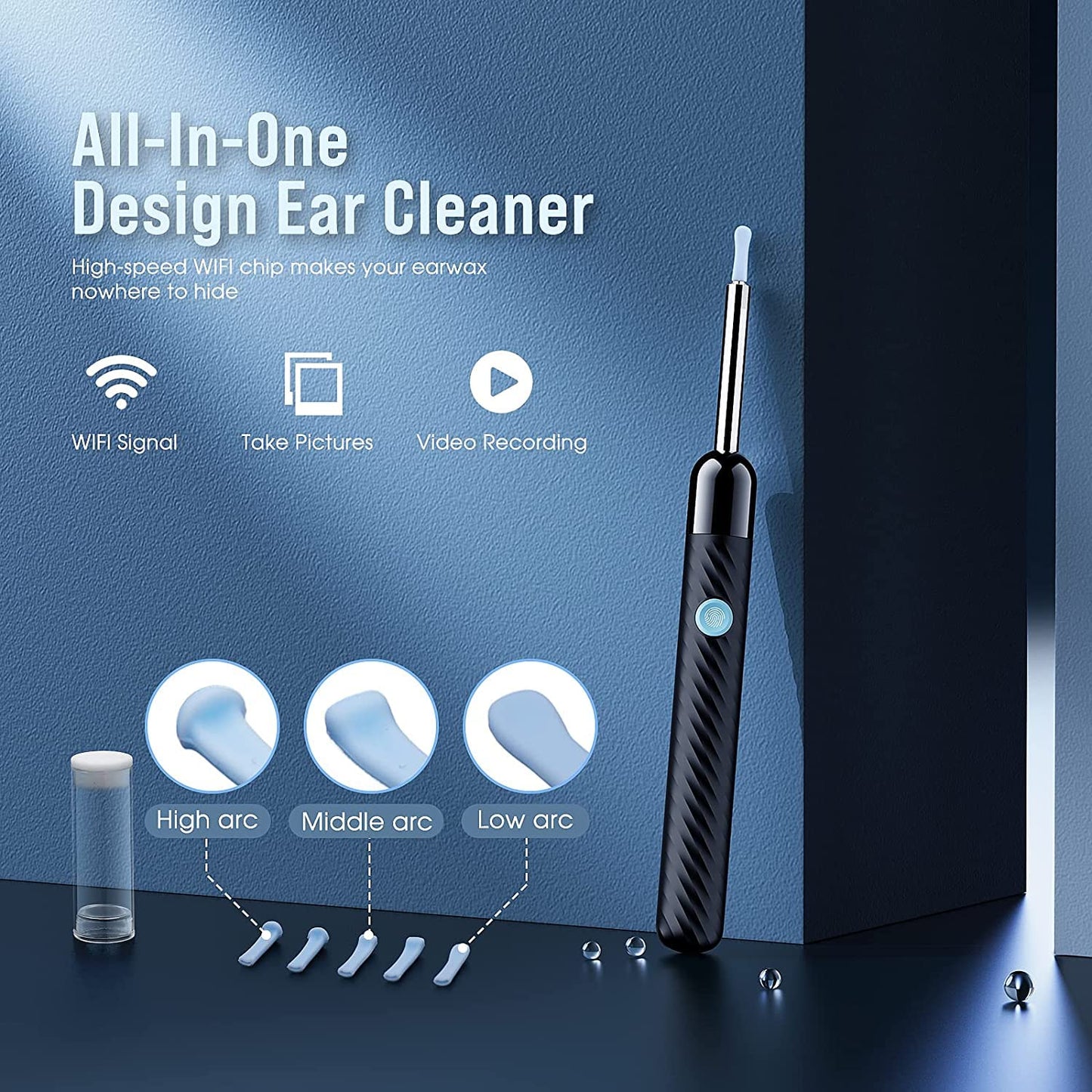 ClearEar™ Wireless Ear Wax Removal Kit with Camera & Light