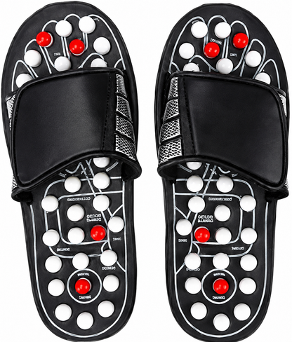 Message Slippers, Rotating Acupressure Foot Massager