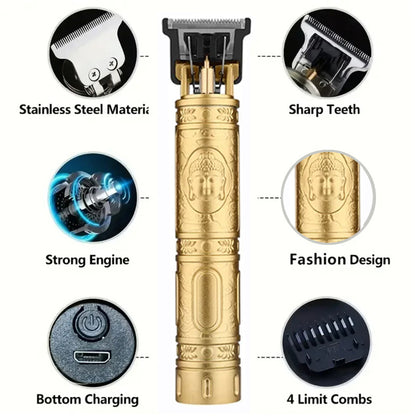 T-Blade Hair Trimmer - Beard & Hair Clipper (1500mAh, 180-Min Runtime)